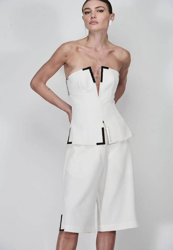CORSELET SEM ALÇA HALF TRIANGLE
