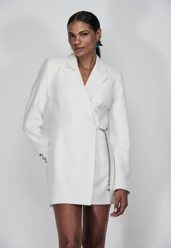 BLAZER DRESS ABOTOAMENTO LATERAL