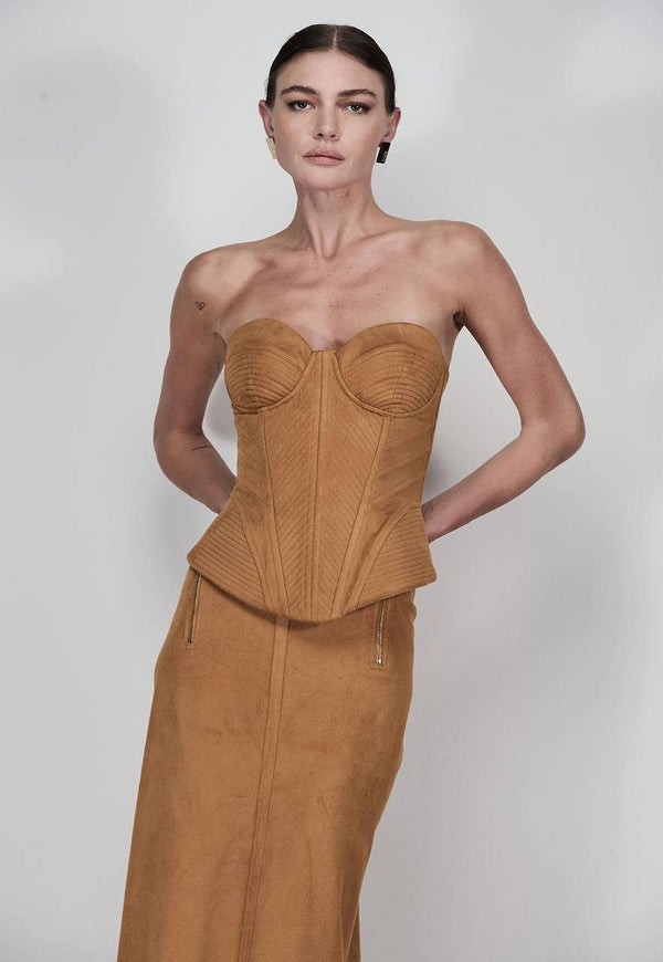 CORSELET PESPONTADO NUBU