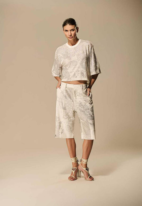 BERMUDA TRANSFER MIX CASHMERE