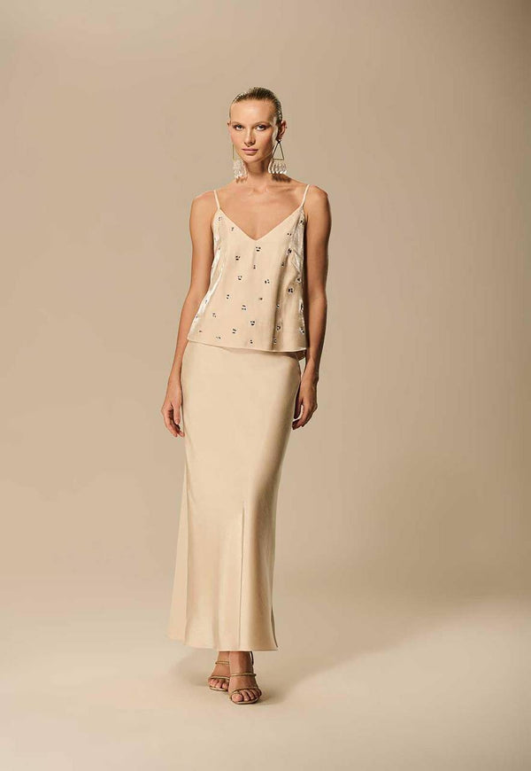 BLUSA DECOTE V SPARKLING TRANSFER