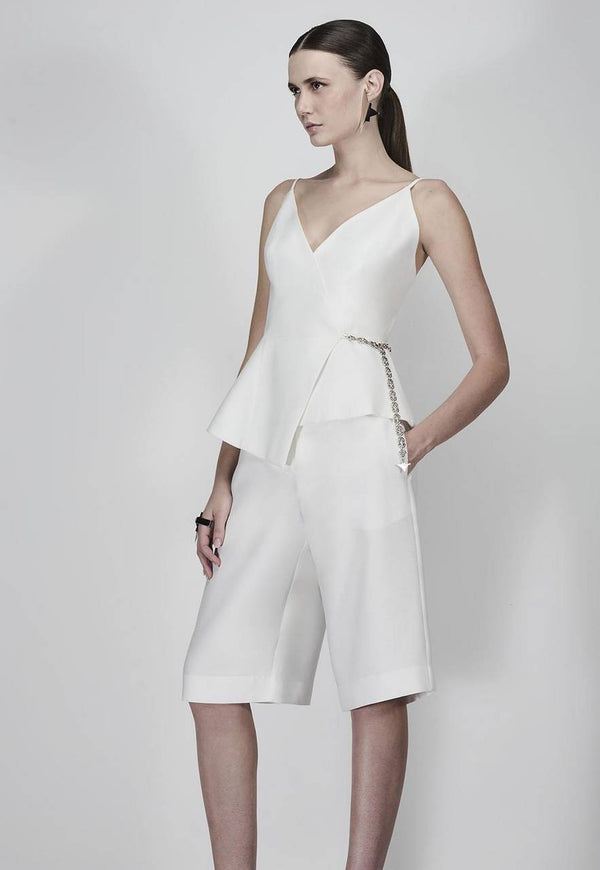 BLUSA ALFAIATARIA ABOTOAMENTO LATERAL