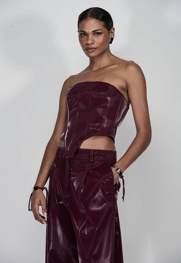 CORSELET VINIL GLOW