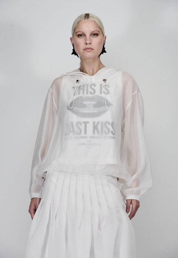 CONJUNTO REGATA KISS E JAQUETA DE ORGANZA