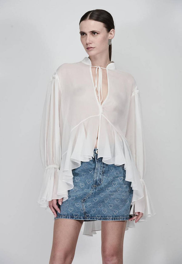 SAIA JEANS TRANSFER HEARTS