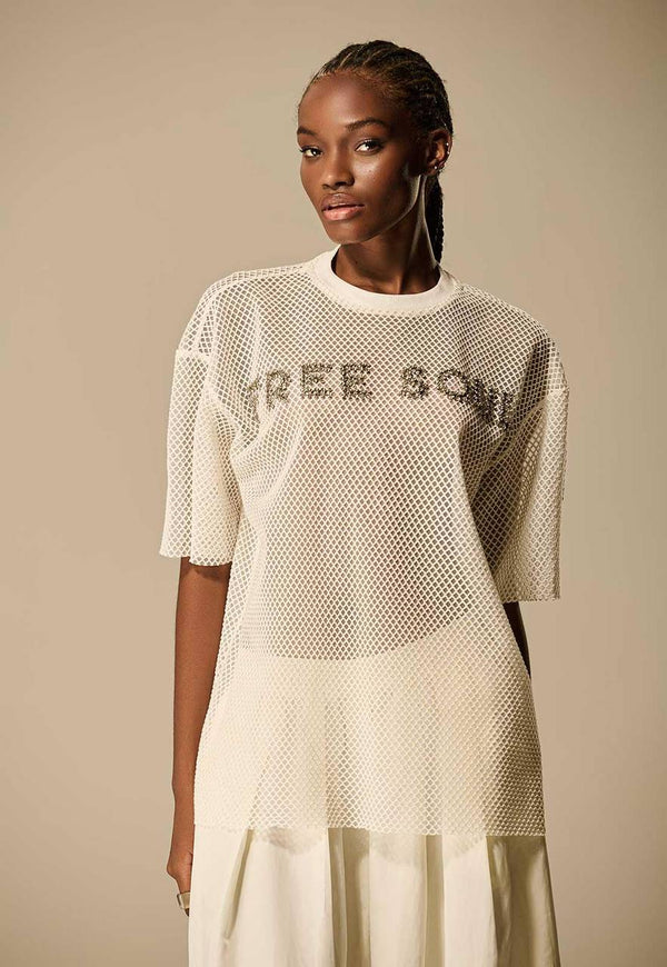 BLUSA TELA TRANSFER BORDADO FREE SOUL