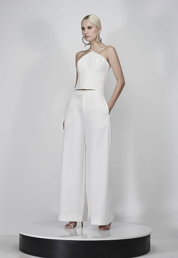 CORSELET DE CETIM COM RENDA