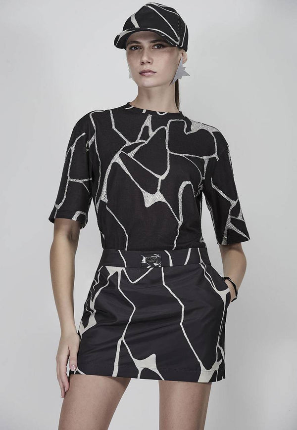 SHORT SAIA DE NYLON GRAPHICS