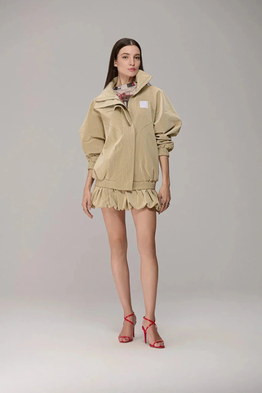 SAIA BALONÊ LEATHER PALA LARGA